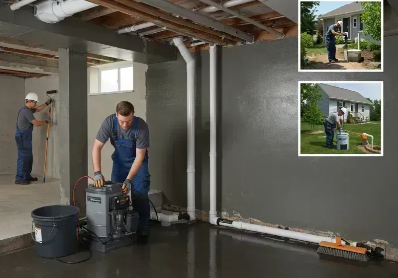 Basement Waterproofing and Flood Prevention process in Edmonton, KY